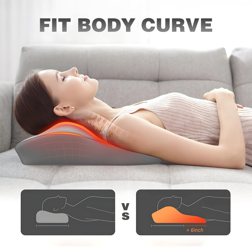 Heated Full Body Massager – For Back, Neck & Waist | 3 Modes