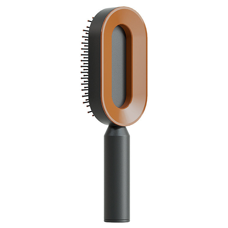 Self-Cleaning Hair Brush – Anti-Static & Scalp Massager