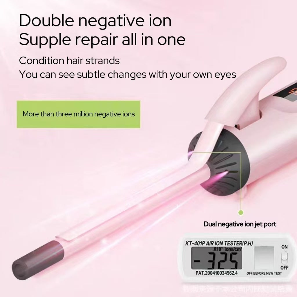 9mm Negative Ion Curling Iron – Supple Repair & Anti-Frizz
