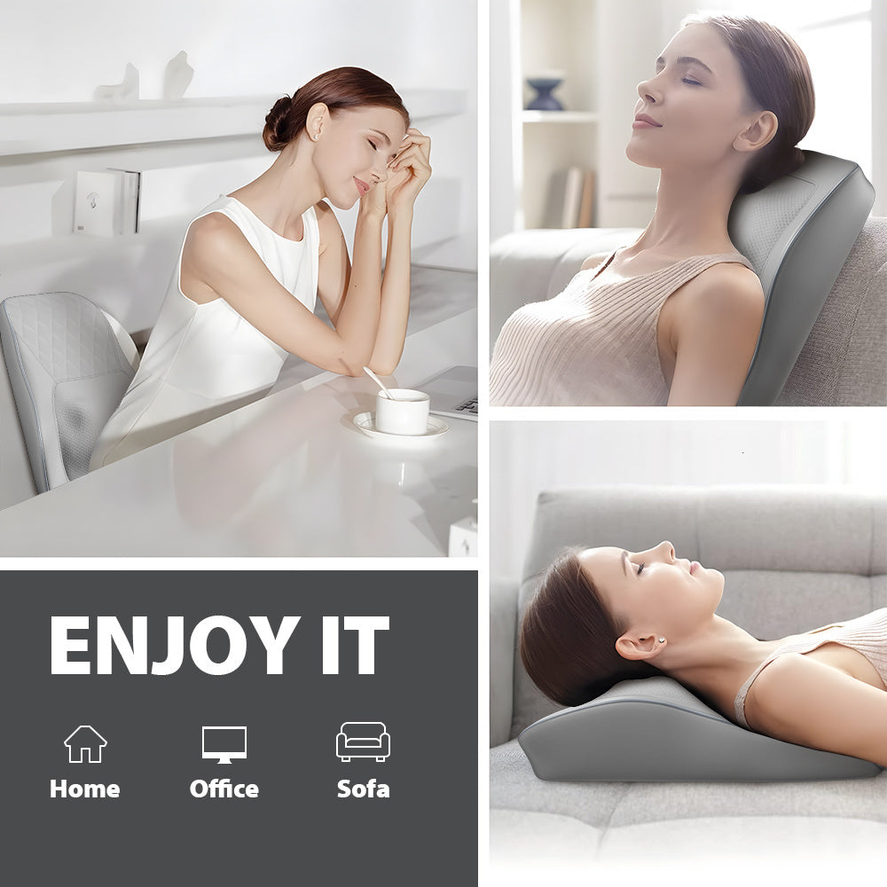 Heated Full Body Massager – For Back, Neck & Waist | 3 Modes